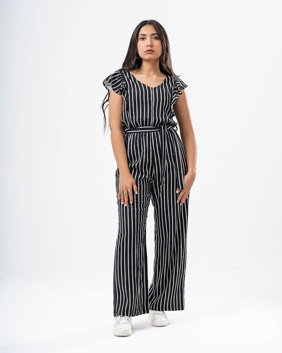 Striped Overall