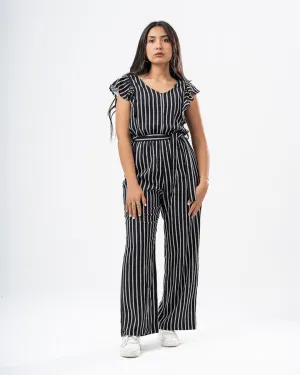 Striped Overall
