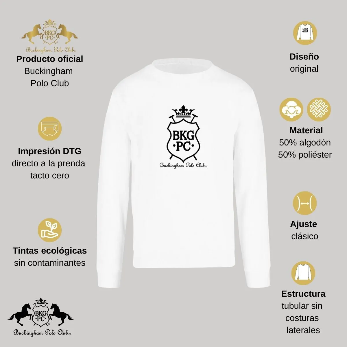 Sweater Suéter Hombre Buckingham Polo Club BKG PC