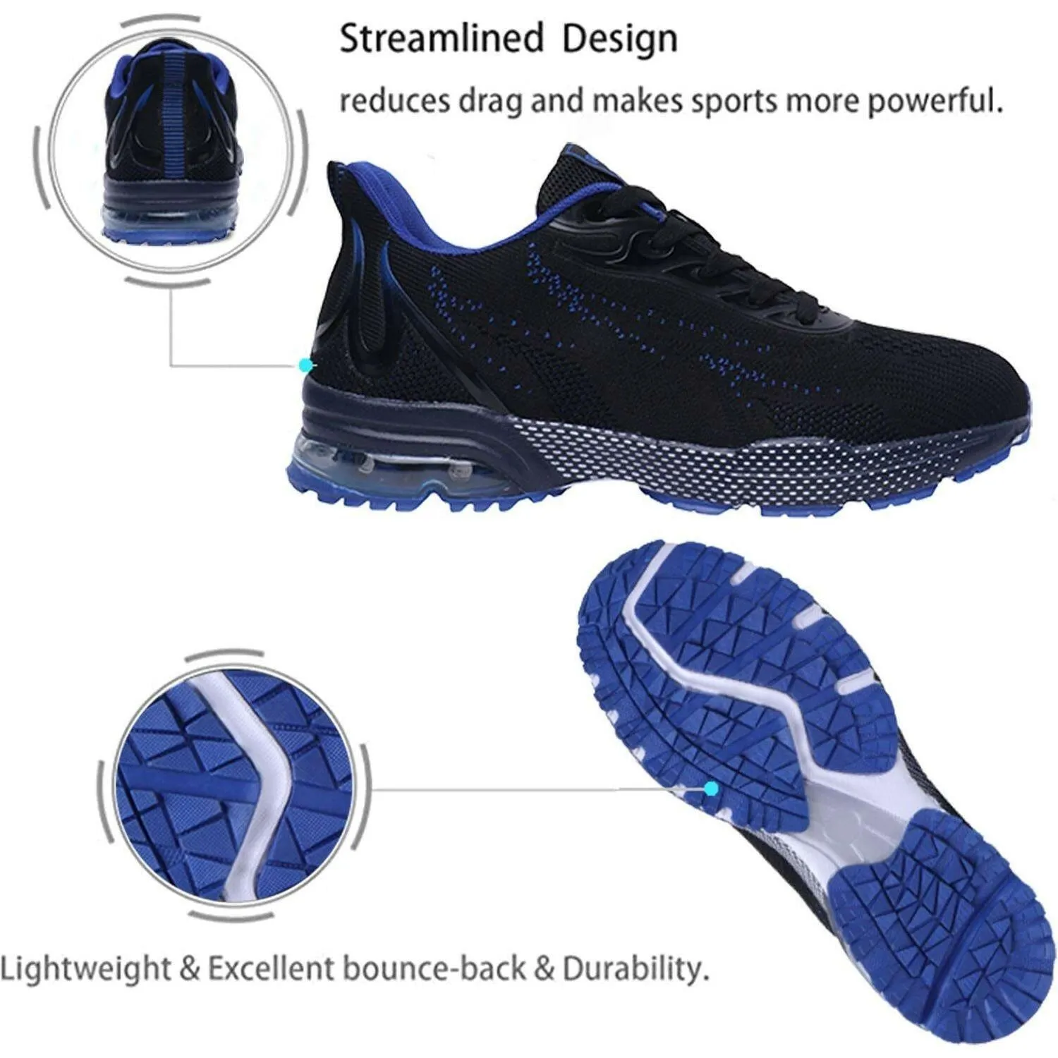 SYKT Running Shoes Mens Womens Fashion Sneakers Tennis Sports Casual Walking Athletic Fitness Indoor and Outdoor Shoes