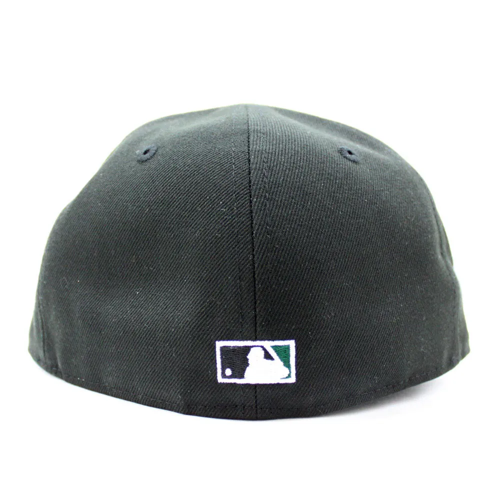 Tampa Bay Devil Rays 10th Season New Era 59Fifty Fitted Hat (Black Grey Under Brim)