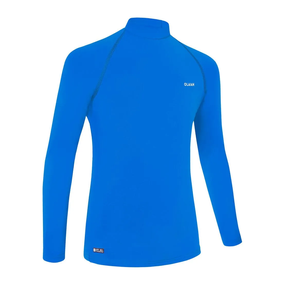 Tee shirt anti uv enfant manches longues bleu