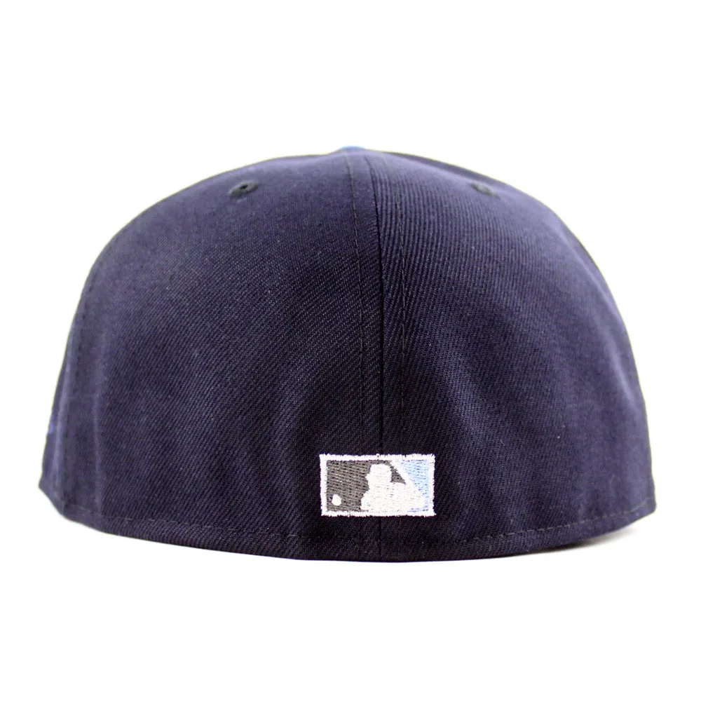Texas Rangers 2020 Inaugural Season New Era 59Fifty Fitted Hat (Navy SeaShore Blue Green Under Brim)