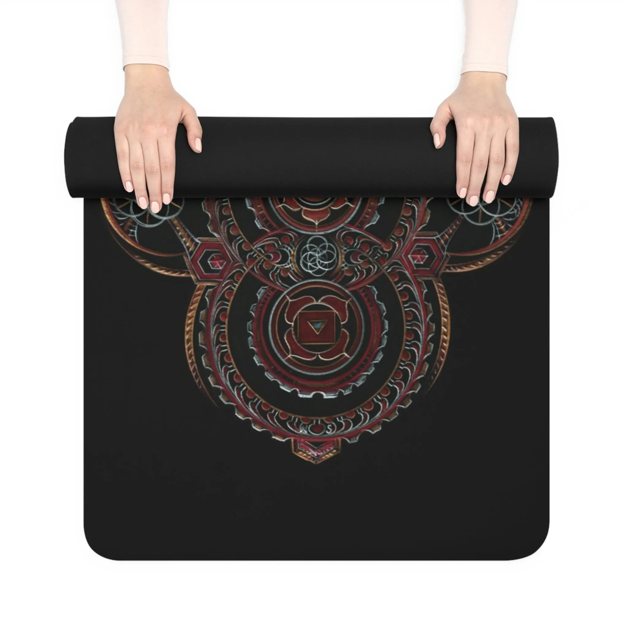 The Power of 7 Chakras - Rubber Yoga Mat
