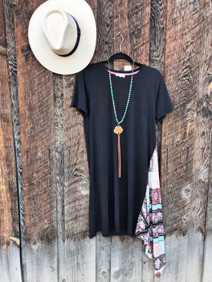 The Tee Shirt Accent Dress