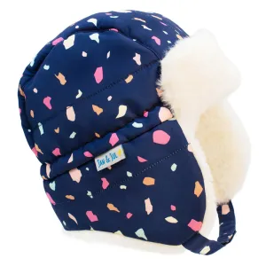 Toasty-Dry Trapper Hat | Terrazzo