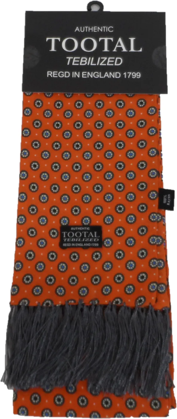 Tootal Mens Tebilized 100% Rayon Printed Scarf
