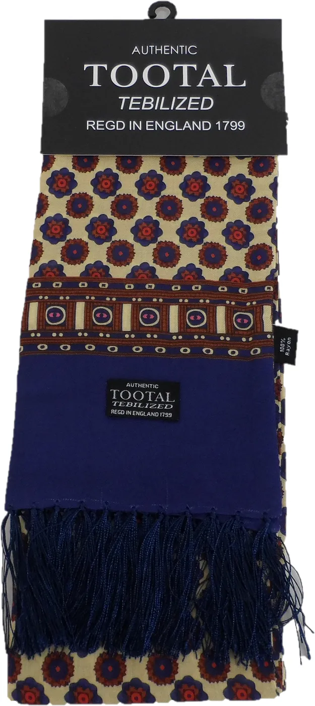 Tootal Mens Tebilized 100% Rayon Printed Scarf