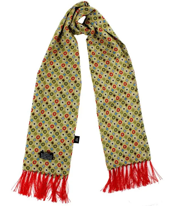 Tootal Mens Tebilized 100% Rayon Printed Scarf