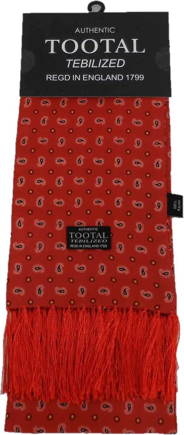 Tootal Mens Tebilized 100% Rayon Printed Scarf