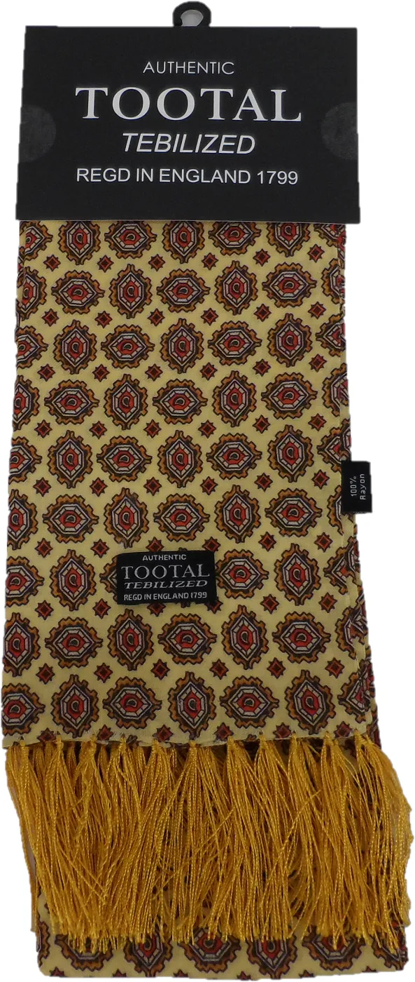 Tootal Mens Tebilized 100% Rayon Printed Scarf