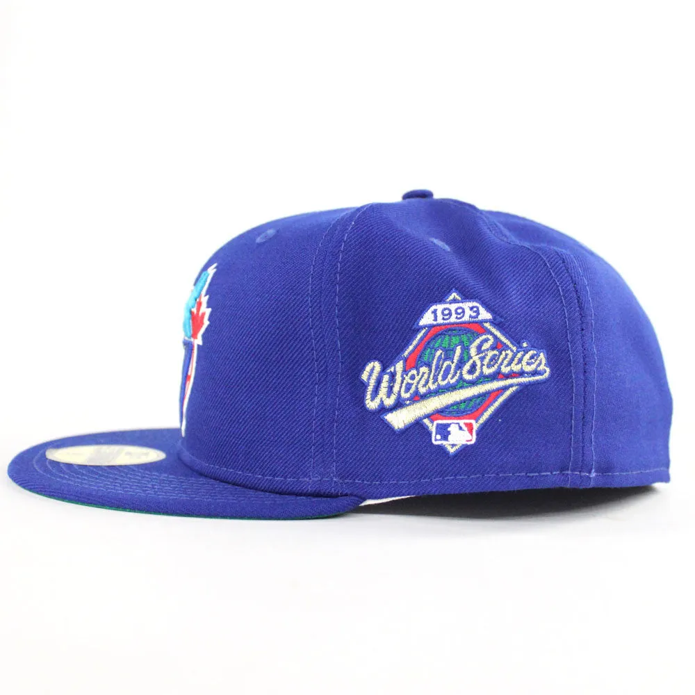 Toronto Blue Jays 1993 World Series 59Fifty New Era Fitted Hats (Blue Green Under Brim)