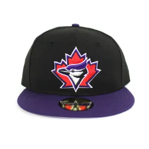Toronto Blue Jays New Era 59Fifty Fitted Hat (Air Jordan 4 Raptors Gray Under Brim)