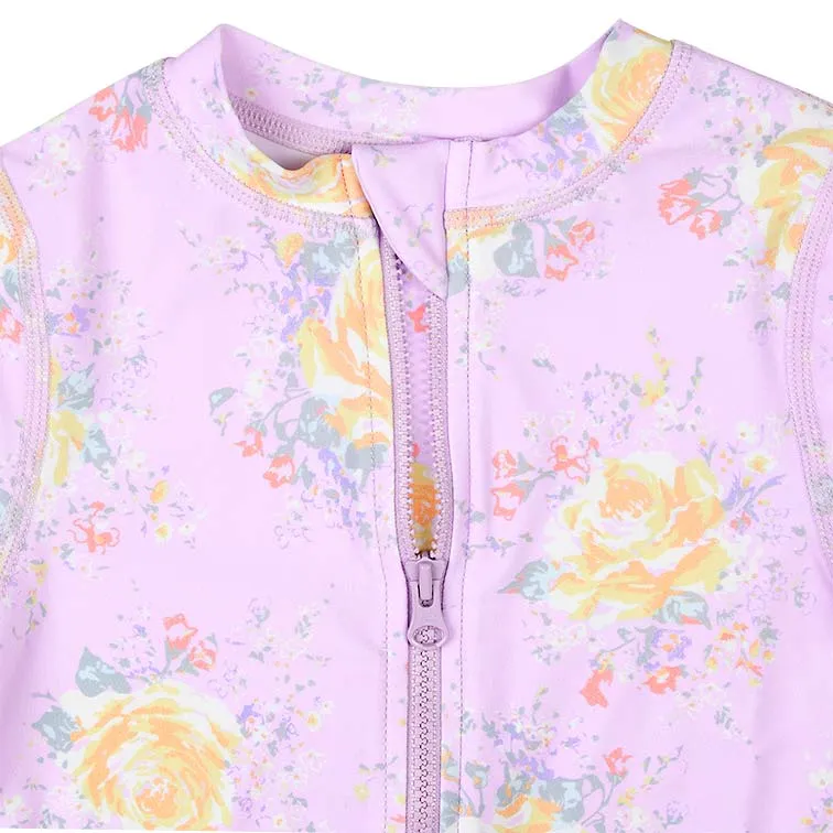 Toshi Swim Rashie Long Sleeve Full Zip - Tallulah