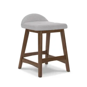 Transitional Upholstered Barstool (Set of 2)