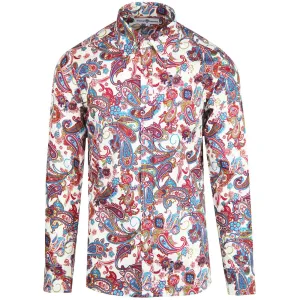 Trip Paisley Mod Psychedelic Shirt