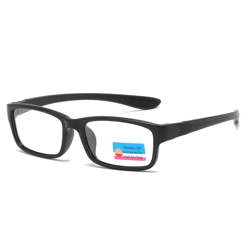 TWO-COLOR FRAME SPORTS ANTI-BLUE LIGHT READING GLASSES