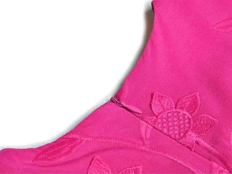 Unique V-Neck Lantern Sleeve Feathers Patchwork Elegant Party Dress