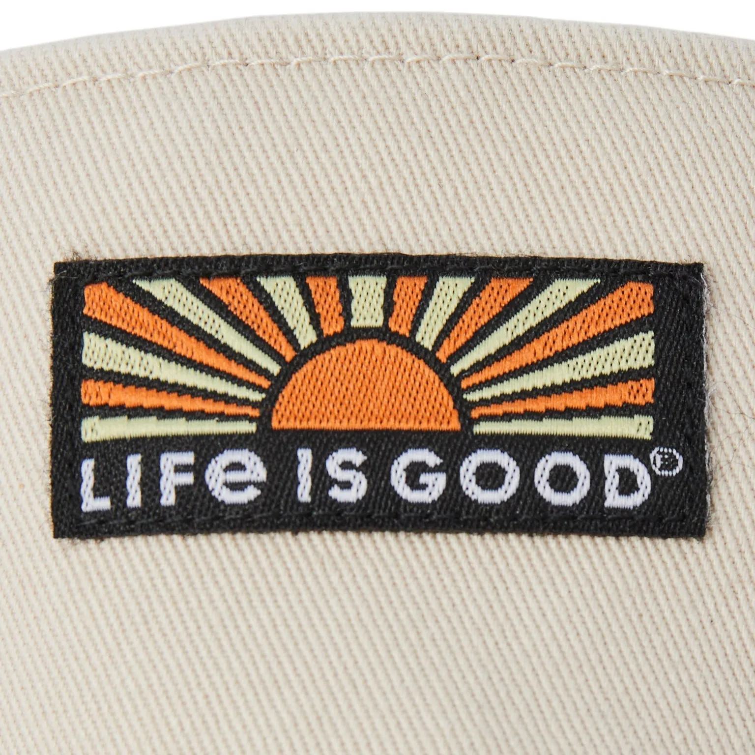Unisex Retro Sunburst Chill Cap Visor - 132743