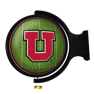 Utah Utes: On the 50 - Rotating Lighted Wall Sign