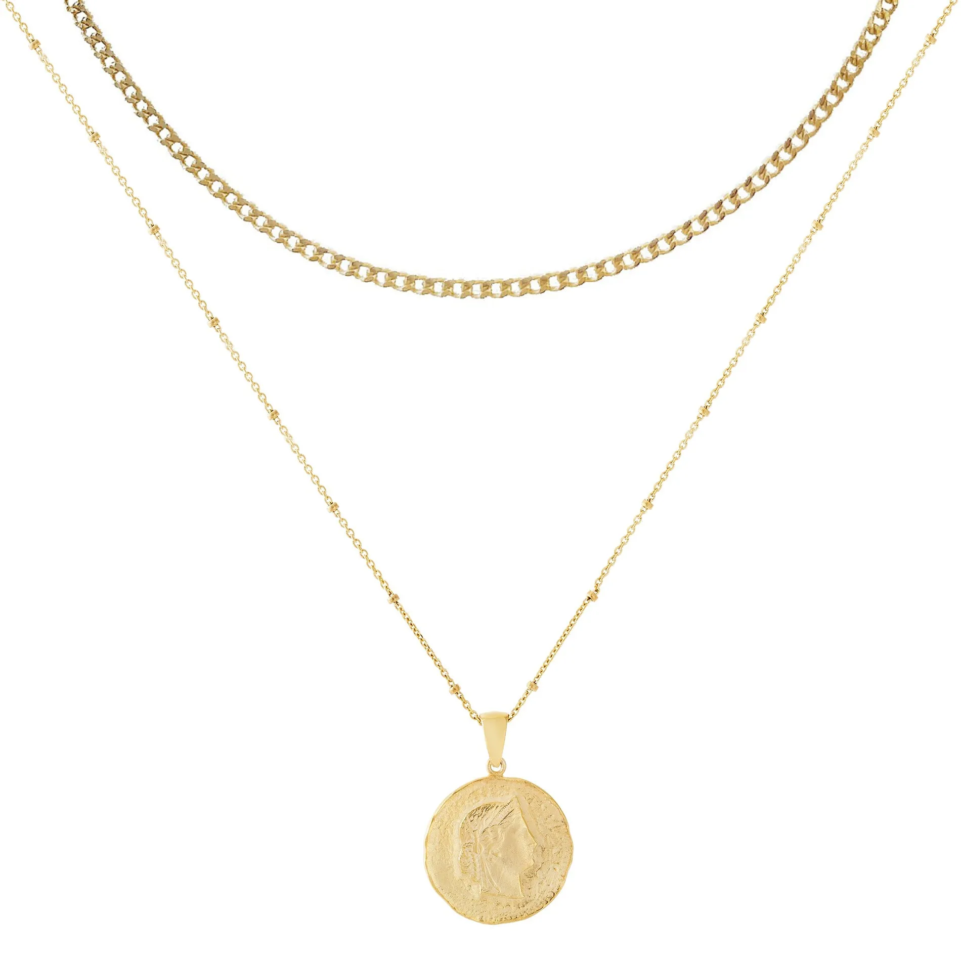 Vintage Lovers Necklace Combo Set