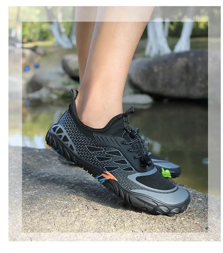 Water Shoes Mens Womens Beach Swim Shoes Quick-Dry Aqua Socks Pool Shoes for Surf Yoga Water Aerobics