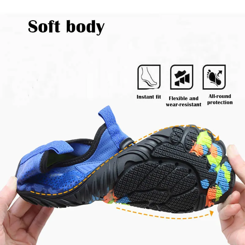 Water Shoes Mens Womens Beach Swim Shoes Quick-Dry Aqua Socks Pool Shoes for Surf Yoga Water Aerobics