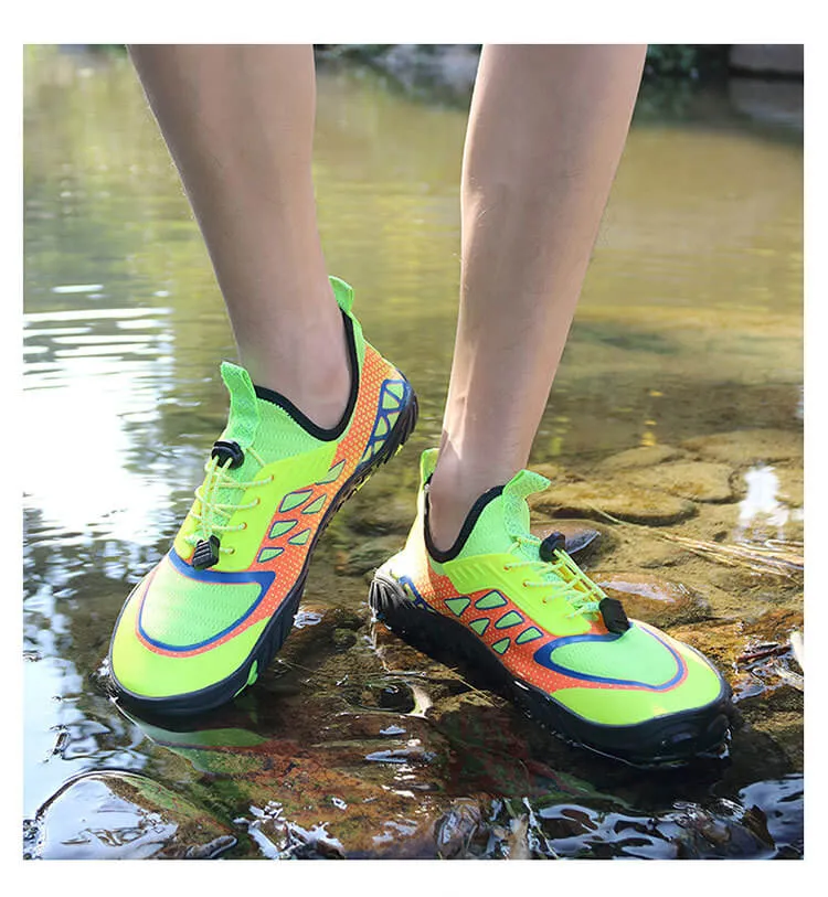 Water Shoes Mens Womens Beach Swim Shoes Quick-Dry Aqua Socks Pool Shoes for Surf Yoga Water Aerobics