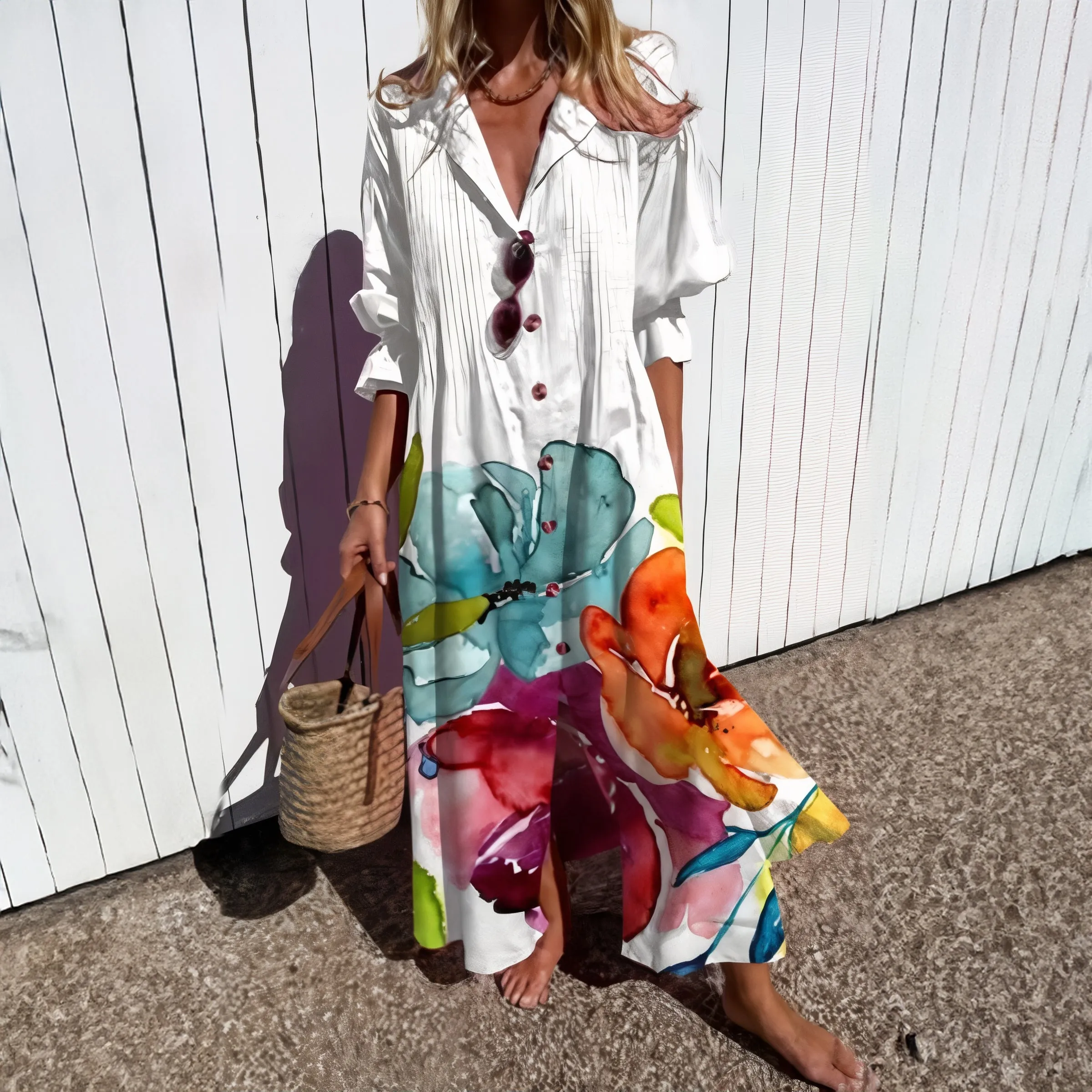 Women's Maxi Dress Bohemian Style