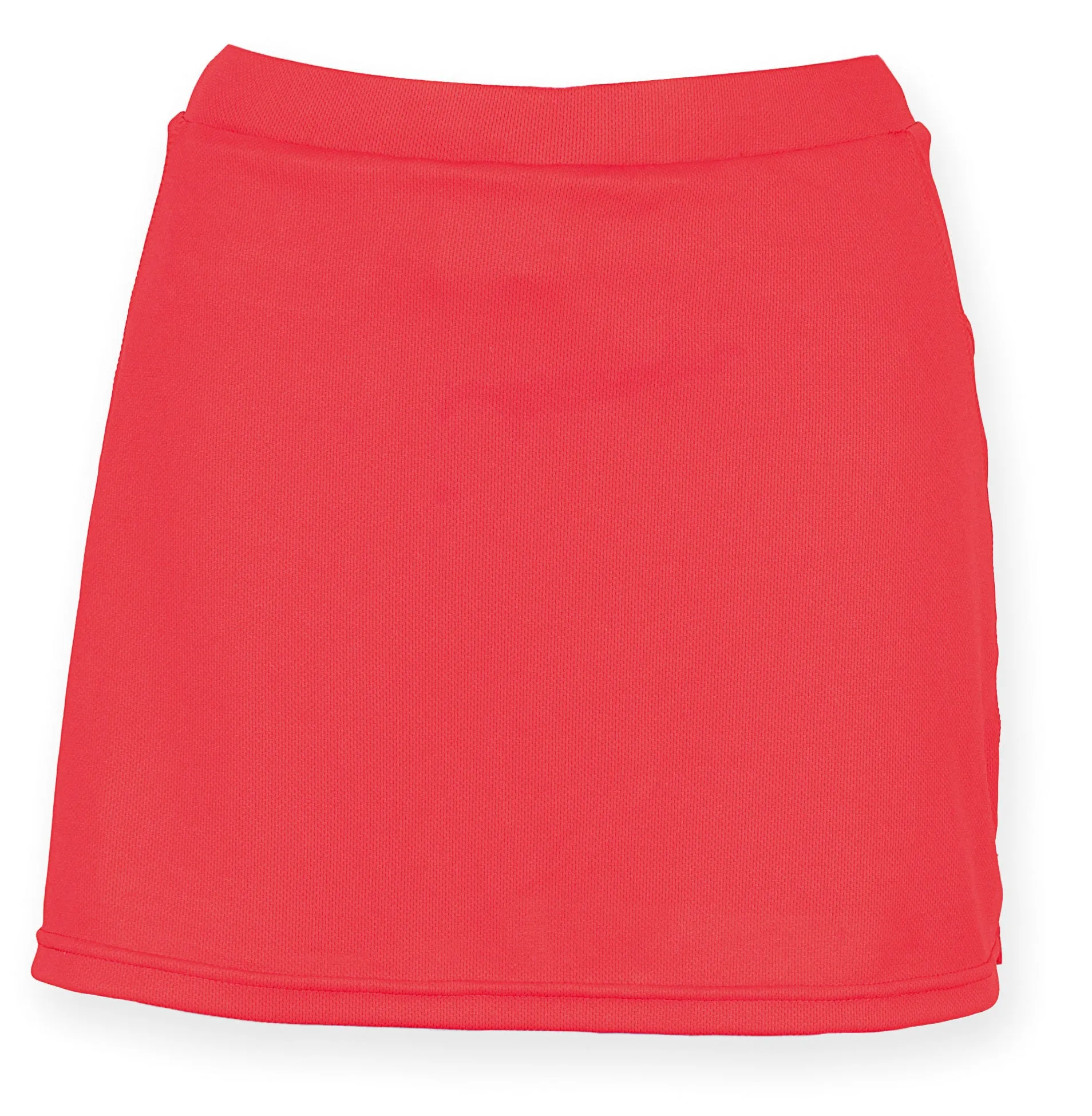 Women's skort with wicking finish