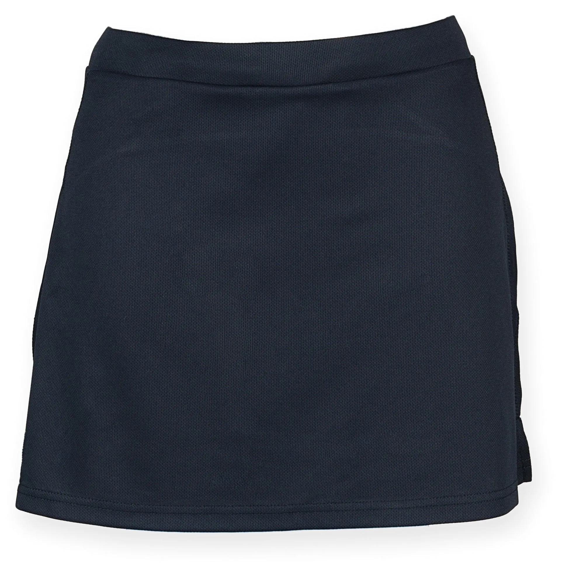 Women's skort with wicking finish