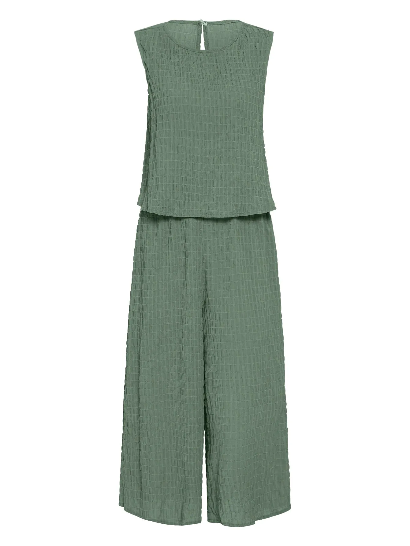 Women’s Two Piece Tank and Gaucho Pants Set