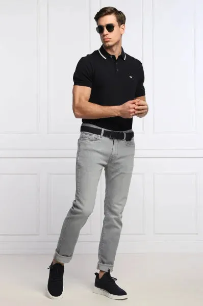 WRANGLER MEN'S RETRO MOD TIPPED PIQUE POLO
