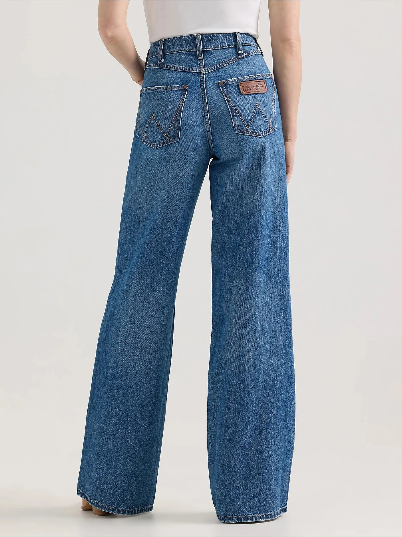 Yvette High Rise Wide Leg Jean