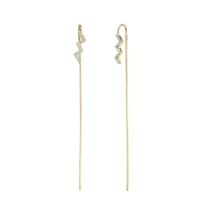 ZIGZAG WIRE EARRING
